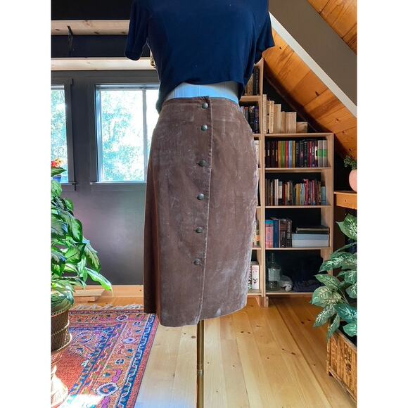 3-Piece Set Vintage Skirt Vest Jacket - Picture 3 of 11